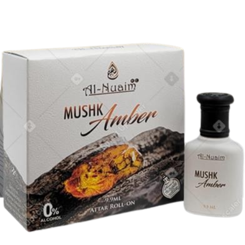 Picture of AL-NUAIM Mushk Amber Attar - 9.9 ml-(00IA)
