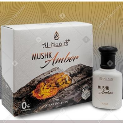 Picture of AL-NUAIM Mushk Amber Attar - 9.9 ml-(00IA)