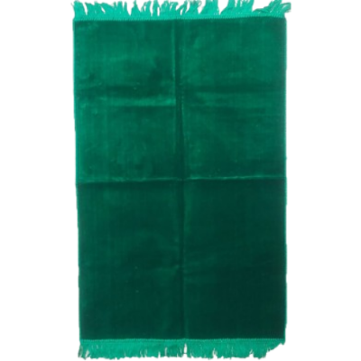 Picture of Al-Madina Plain Quality Turkey Janamaz Green Color- (One Color Janamaz )-(00NA)