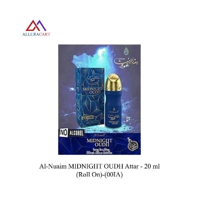 Picture of Al-Nuaim MIDNIGHT OUDH Attar - 20 ml (Roll On)-(00IA)