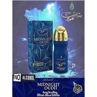 Picture of Al-Nuaim MIDNIGHT OUDH Attar - 20 ml (Roll On)-(00IA)