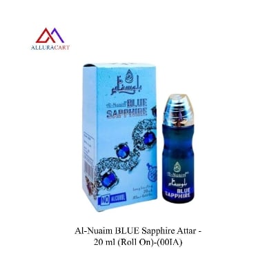 Picture of Al-Nuaim BLUE Sapphire Attar - 20 ml (Roll On)-(00IA)