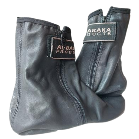 Picture of Al-Baraka Leather Zipper Socks for Men and Woman -Size 10-(00IA)-US:10