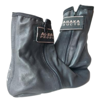 Picture of Al-Baraka Leather Zipper Socks for Men and Woman -Size 6-(00IA)-US:6