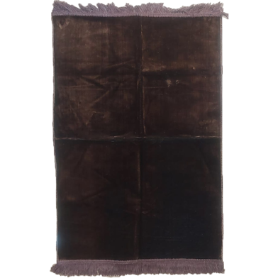 Picture of Al-Madina Plain Quality Turkey Janamaz Chocolate Color- (One Color Janamaz )-(00NA)