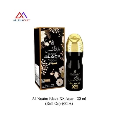Picture of Al-Nuaim Black XS Attar - 20 ml (Roll On)-(00IA)