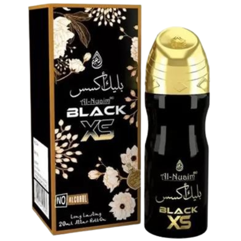 Picture of Al-Nuaim Black XS Attar - 20 ml (Roll On)-(00IA)