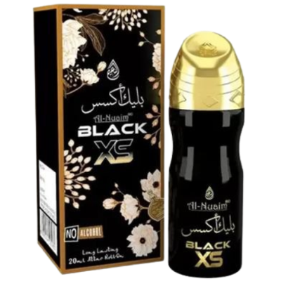 Picture of Al-Nuaim Black XS Attar - 20 ml (Roll On)-(00IA)