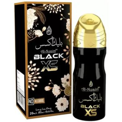 Picture of Al-Nuaim Black XS Attar - 20 ml (Roll On)-(00IA)