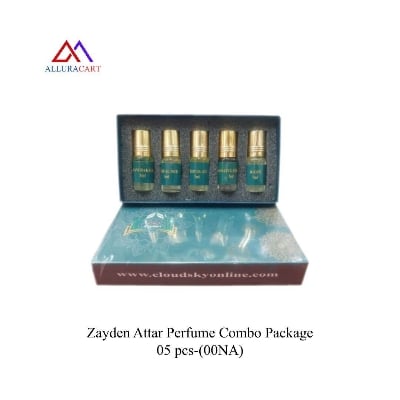Picture of Zayden Attar Perfume Combo Package - 05 pcs-(00NA)