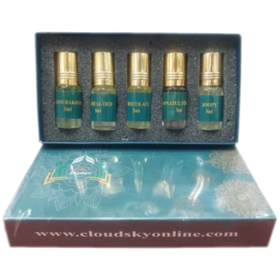 Picture of Zayden Attar Perfume Combo Package - 05 pcs-(00NA)