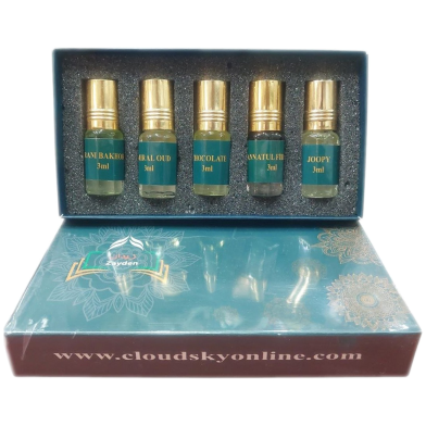 Picture of Zayden Attar Perfume Combo Package - 05 pcs-(00NA)
