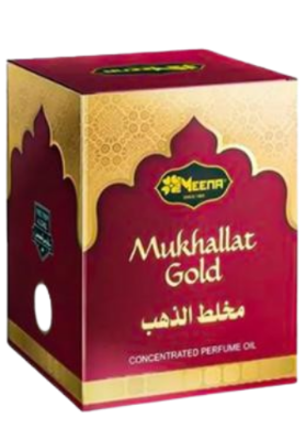 Picture of Meena Mukhallat Gold Concentrated Perfume Oil - 20ml-(00IA)