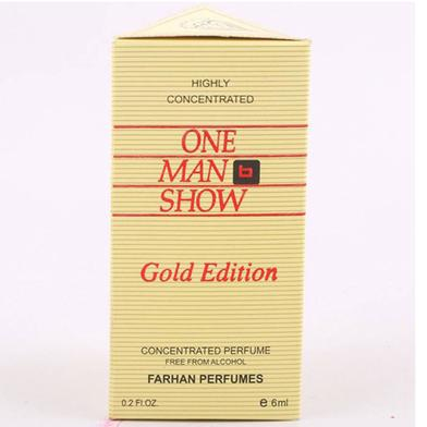 Picture of One Man Show Gold Edition Highly Concentrated Perfume -6ml (Unisex)-(00IA)