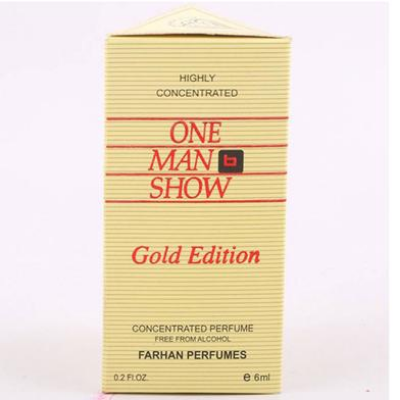 Picture of One Man Show Gold Edition Highly Concentrated Perfume -6ml (Unisex)-(00IA)