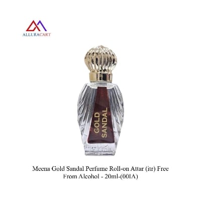 Picture of Meena Gold Sandal Perfume Roll-on Attar (itr) Free From Alcohol - 20ml-(00IA)