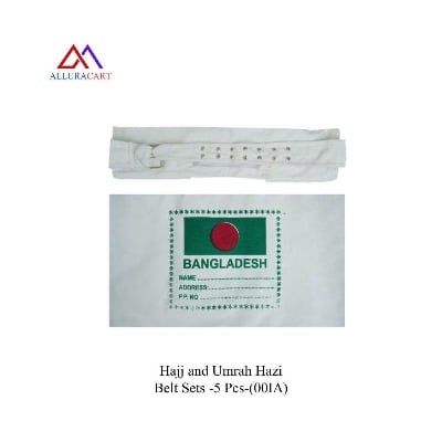Picture of Hajj and Umrah Hazi Belt Sets -5 Pcs-(00IA)