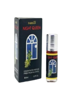 Picture of Farhan Night Queen Concentrated Perfume -6ml (Men)-(00IA)