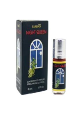 Picture of Farhan Night Queen Concentrated Perfume -6ml (Men)-(00IA)