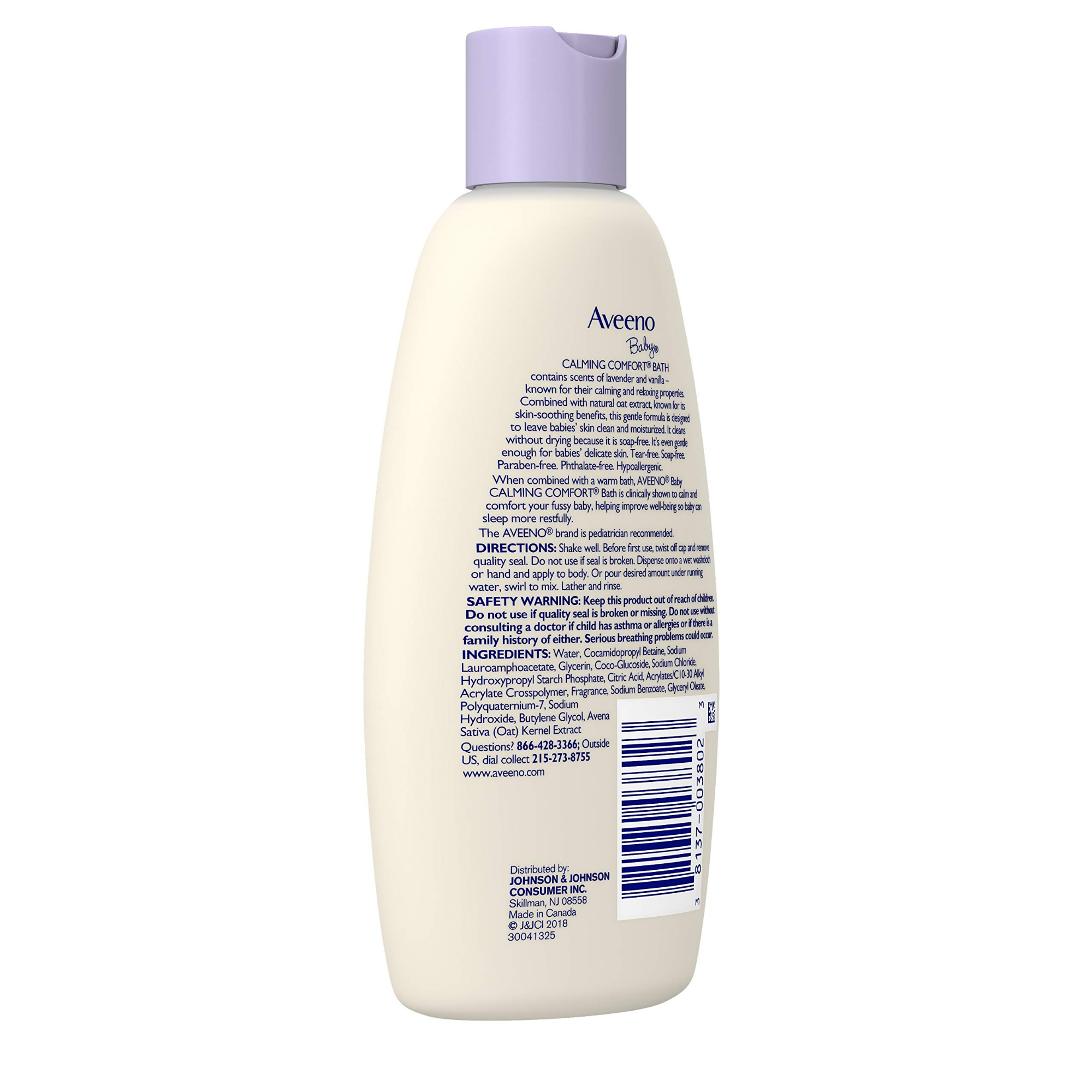 Picture of Aveeno Baby Calming Comfort Bath 236ml (OA)