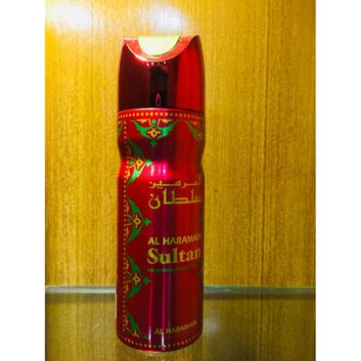 Picture of Al Haramain Sultan (Deodorant Body Spray) - 200ml for Unisex-(00IA)