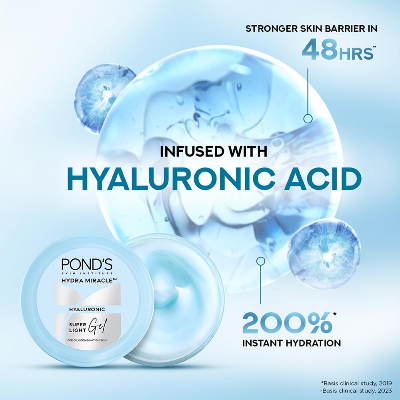 Picture of Ponds Super Light Gel with Hyaluronic Acid + Vitamin E -100ml (OA)