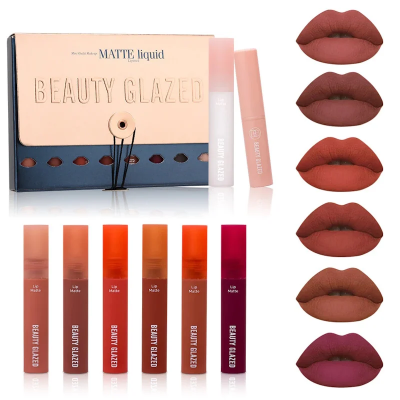 Picture of Beauty Glazed Mini Outfit Matte Liquide Lipstick - 8PCS Set (OA)