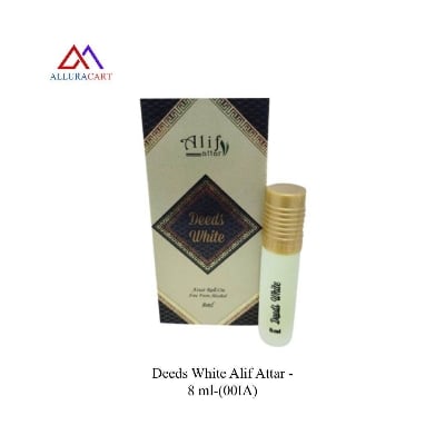Picture of Deeds White Alif Attar - 8 ml-(00IA)