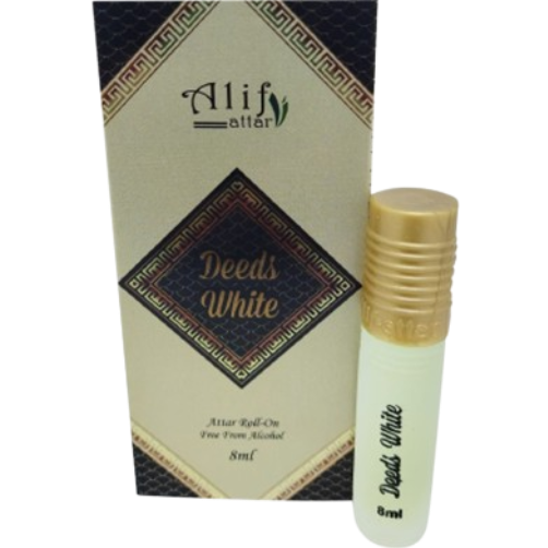 Picture of Deeds White Alif Attar - 8 ml-(00IA)