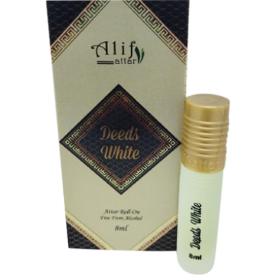 Picture of Deeds White Alif Attar - 8 ml-(00IA)