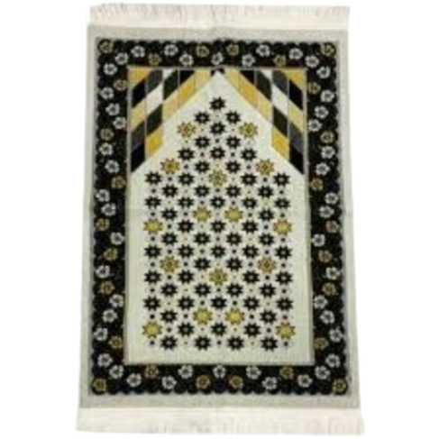 Picture of Safa Tex Muslim Prayer Jaynamaz - জায়নামাজ (White) - Any Design-(BA)