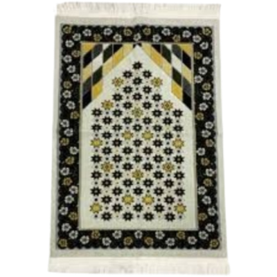 Picture of Safa Tex Muslim Prayer Jaynamaz - জায়নামাজ (White) - Any Design-(BA)