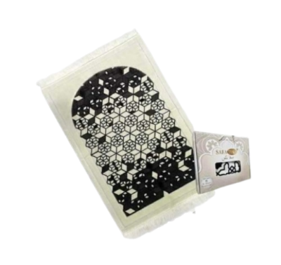 Picture of Safa Tex Muslim Prayer Jaynamaz - জায়নামাজ (White) - Any Design-(BA)