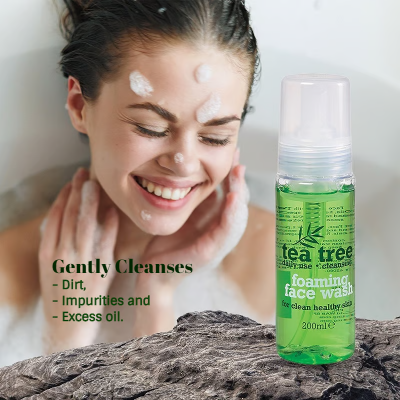 Picture of XPELTea Tree Foaming Face Wash 200 mL or Facial Scrub 250mL (OA)-Fresh