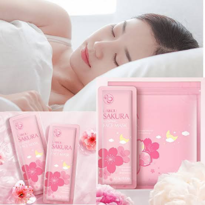 Picture of Laikou Sakura Sleeping Face Mask – 3G-1pcs-(R0010)