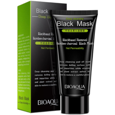 Picture of Bioaqua Activated Bamboo Charcoal Facial Mask-60gm-(R0010)