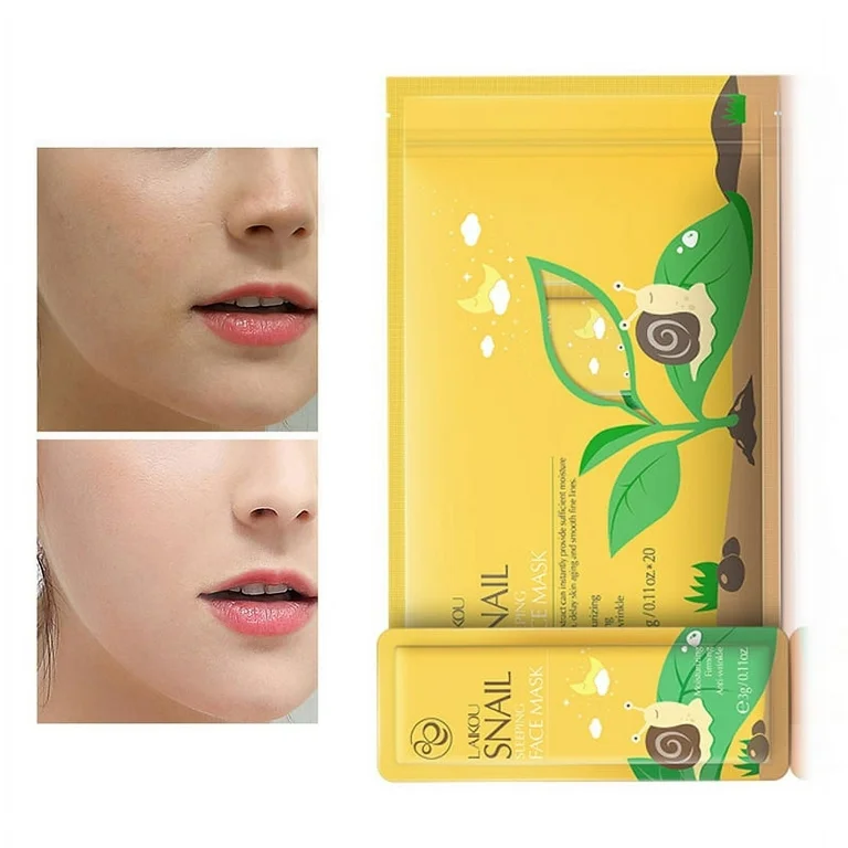Picture of Laikou Snail Sleeping Face Mask 3gm -1 pc-(R0010)