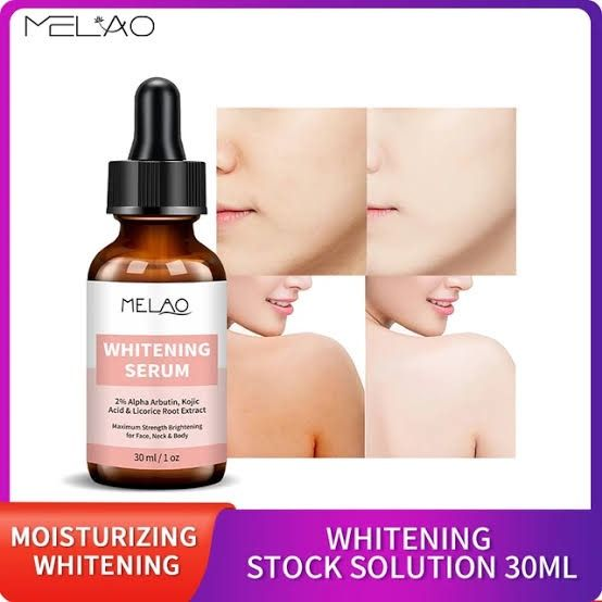 Picture of Melao Natural Hyaluronic Acid Whitening Serum for Face Whitening Brightening Moisturizing Vitamin E Skin Care Essence- 30ml-(R0010)