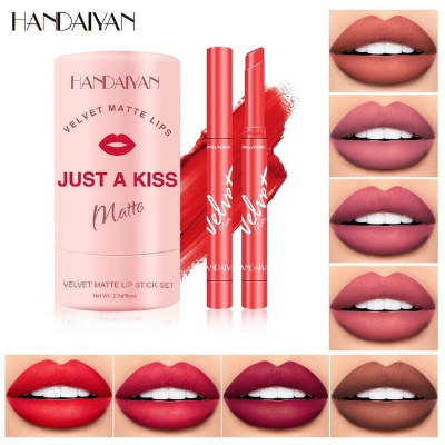 Picture of HANDAIYAN Makeup Velvet Matte Waterproof Long Lasting Moisturizing Not Fading Lipstick 8 pcs-(R0010)