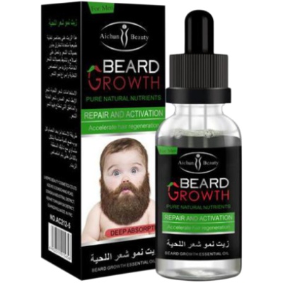 Picture of Laikou Natural Organic Beard Growth Oil for Men - 30ml-(R0010)