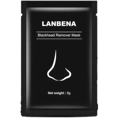 Picture of LANBENA Black Mask Blackhead Remover Peel Off Mask Mud Face Mask Charcoal Mask Nose Acne Treatment Oil Control Skin Care-1pcs-(R0010)