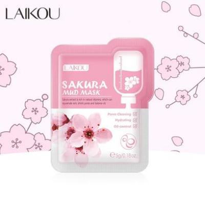 Picture of Laikou sakura Mud 5g Face Mask- 1 Pcs-(R0010)