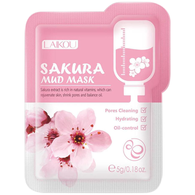 Picture of Laikou sakura Mud 5g Face Mask- 1 Pcs-(R0010)