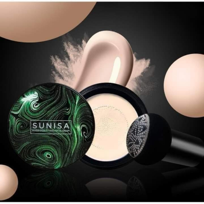 Picture of SUNISA Air cushion Foundation Waterproof Natural Brightening Mushroom Head Air Cushion BB Cream Long Lasting Foundation Control Moisturizing Foundation-(R0010)