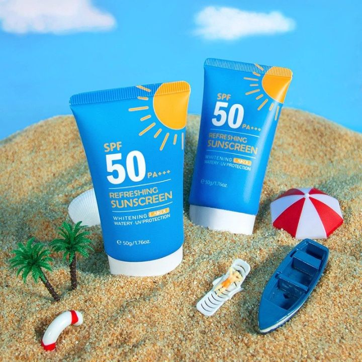 Picture of Laikou Refreshing Sunscreen UV Protection Sunscreen SPF50 PA -50gm-(R0010)