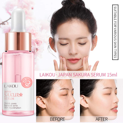 Picture of LAIKOU Sakura Serum Shrinks Pores Japan Extract - 17ml-(R0010)