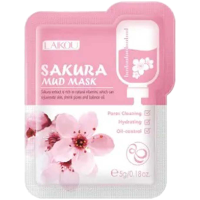 Picture of Laikou Sakura Mud Mask: Blossom Goodness-1pcs-(R0010)