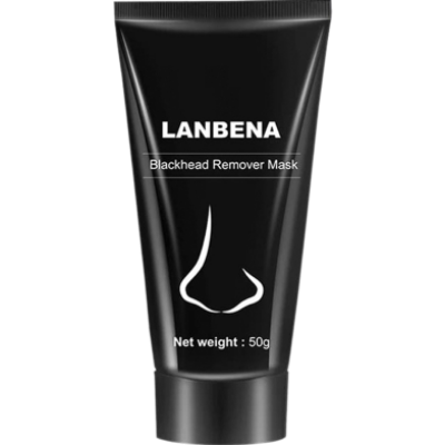Picture of Lanbena Blackhead Remover Nose Black Mask Face Care Mud Acne Treatment Peel Off Mask Pore Strip Skin Care Peel Mask Oil Control - Mask-50gm-(R0010)