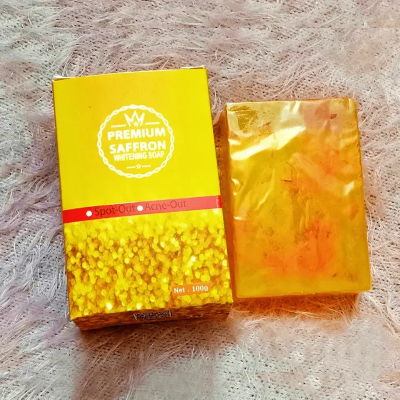 Picture of Zafran Premium Saffron Hand Made Whitening Soap 100g-(R0010)