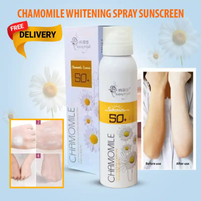 Picture of Osufi Chamomile Whitening Spray Sunscreen with SPF 50Plus plus-(R0010)